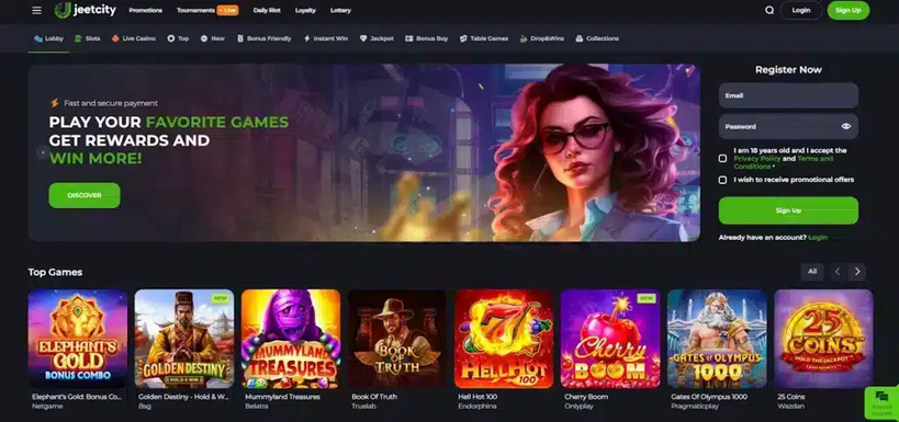 jeetcity casino Gameplay