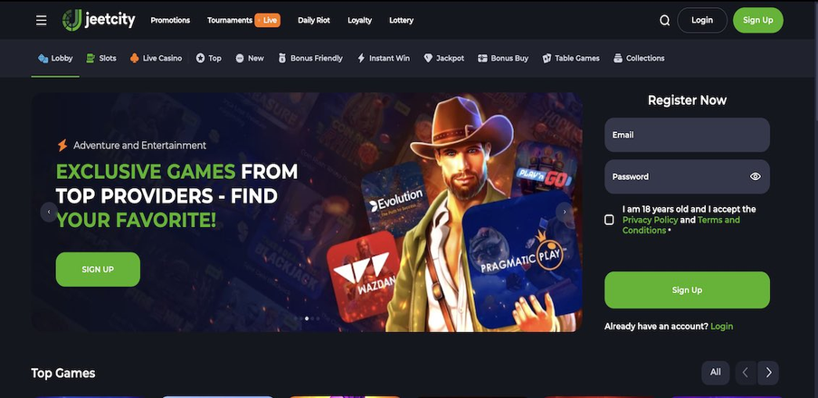jeetcity casino Gameplay